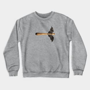 Bat in a Bat Crewneck Sweatshirt